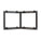Kendall Howard 12 Unit (12U) Corner Wallmount Cabinet