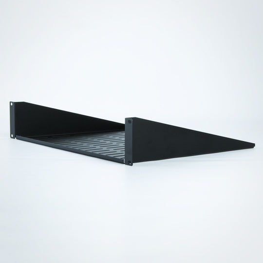Kendall Howard 2 Unit (2U) 14 Inch Vented Cantilever Rack Shelf