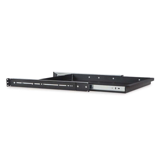 Kendall Howard 20x16.5 Inch (18 Inch Ext) 1U Non-Vented Sliding Rack Shelf
