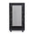 Kendall Howard LINIER Server Cabinet - Convex/Glass Doors - 36" Depth - (22U-42U)