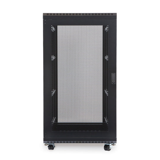 Kendall Howard LINIER Server Cabinet - Convex/Glass Doors - 36" Depth - (22U-42U)