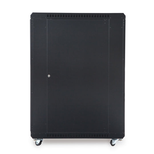 Kendall Howard LINIER Server Cabinet - Convex/Glass Doors - 36" Depth - (22U-42U)