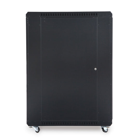 Kendall Howard LINIER Server Cabinet - Solid/Convex Doors - 36" Depth - (22U-42U)