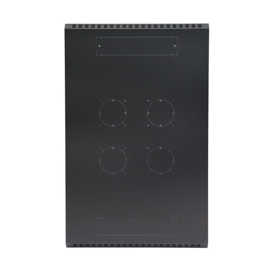 Kendall Howard LINIER Server Cabinet - Solid/Convex Doors - 36" Depth - (22U-42U)