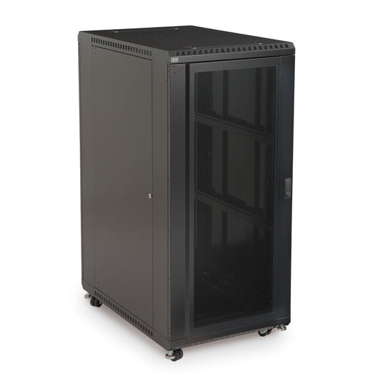 Kendall Howard LINIER Server Cabinet - Convex/Convex Doors - 36" Depth (22U-42U)