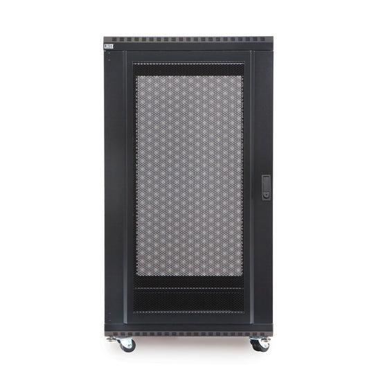 Kendall Howard LINIER Server Cabinet - Convex/Convex Doors - 24" Depth - (22U-42U)