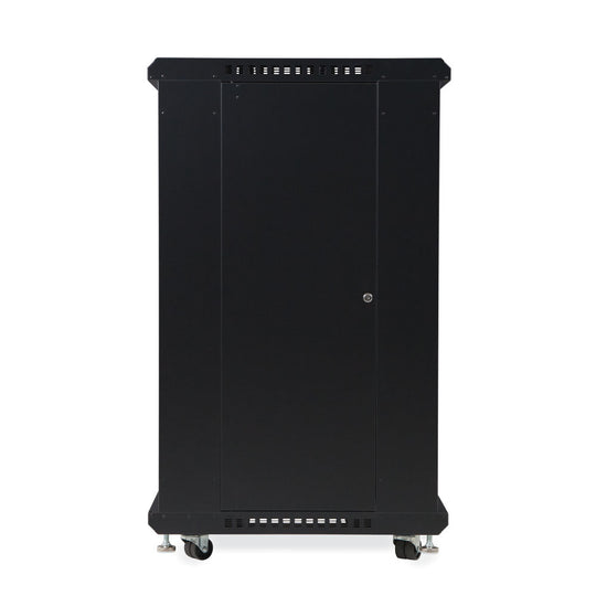 Kendall Howard LINIER Server Cabinet - Convex/Convex Doors - 24" Depth - (22U-42U)