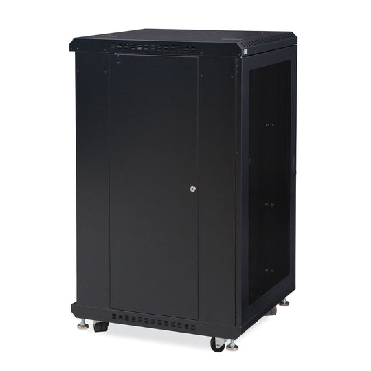 Kendall Howard LINIER Server Cabinet - Vented/Vented Doors - 24" Depth - (22U-45U)