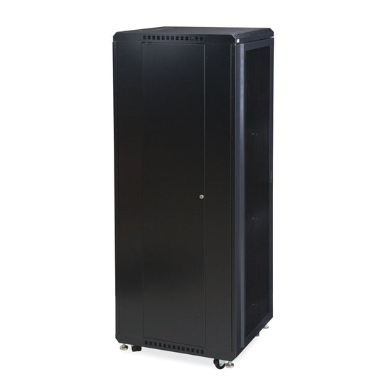 Kendall Howard LINIER Server Cabinet - Convex/Vented Doors - 24" Depth - (22U-42U)