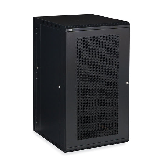 Kendall Howard LINIER Swing-Out Wall Mount Cabinet - Vented Door - (6U-22U)