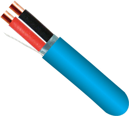 Vertical Cable Fire Alarm Cable, FPLR (Riser), 18/2 Shielded - 1000ft Spool