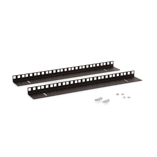 Kendall Howard LINIER Wall Mount Vertical Rail Kit - Cage Nut - (6U-22U)