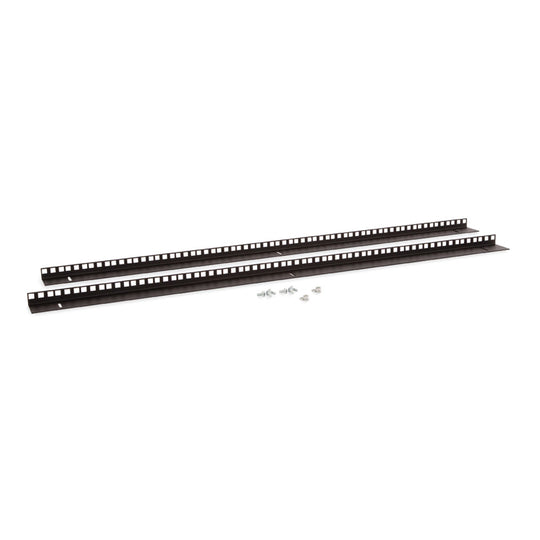 Kendall Howard LINIER Wall Mount Vertical Rail Kit - Cage Nut - (6U-22U)