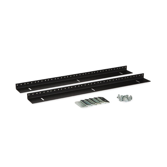 Kendall Howard LINIER Wall Mount Vertical Rail Kit - 10-32 Tapped - (6U-22U)