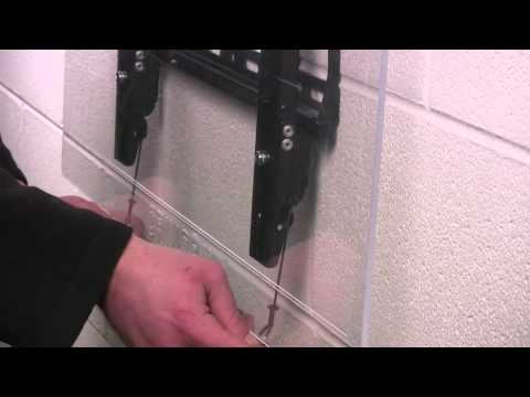 Crimson-AV F46A Universal Flat Wall Mount with Leveling for 26-55 Inch Screens