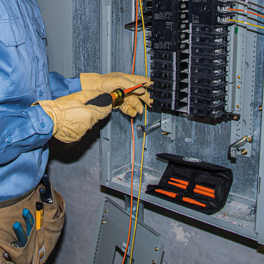 Klein Tools 8-in-1 Insulated Interchangeable Screwdriver Set, 32288