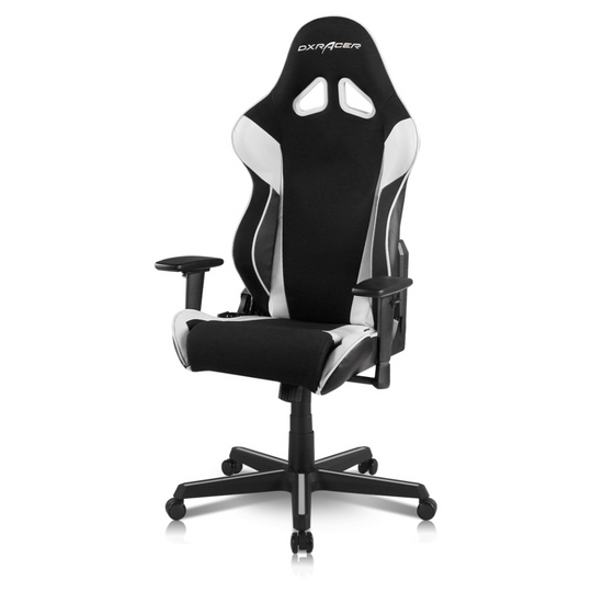 DXRacer Racing Series Conventional Strong Mesh and PU Leather Gaming Chair, OH/RAA106/NW