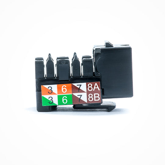 Cat5E Keystone Jack - 110 Style