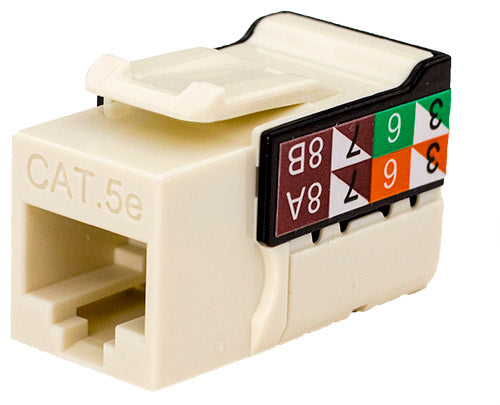 Cat5E Keystone Jack - 110 Style