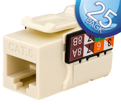 Cat6 Keystone Jack Of 90 Degree - Vertical Cable – FireFold