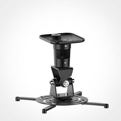 Universal Full Motion Projector Wall and Ceiling Bracket, Black