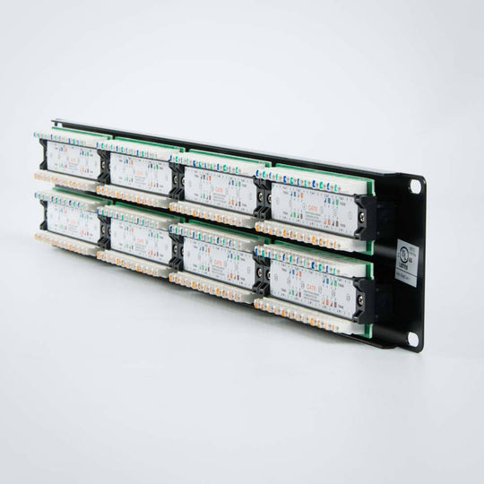 Vertical Cable Cat6 Patch Panel - 110 Type, UL