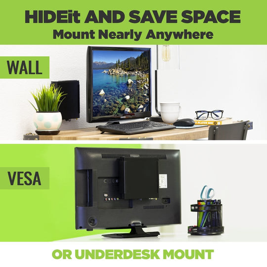 HIDEit Micro Dell OptiPlex Micro PC Wall Mount