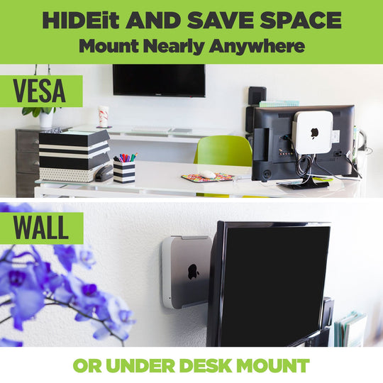 HIDEit MiniU | Apple Mac Mini Wall Mount