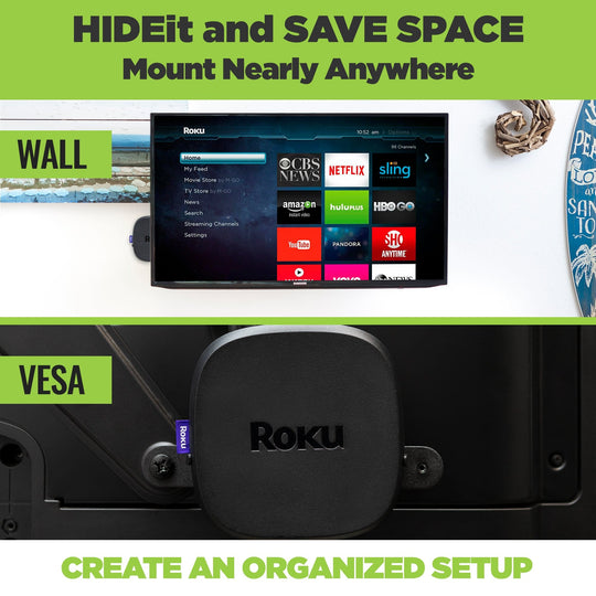 HIDEit R6 | Roku Ultra 2020 Wall Mount