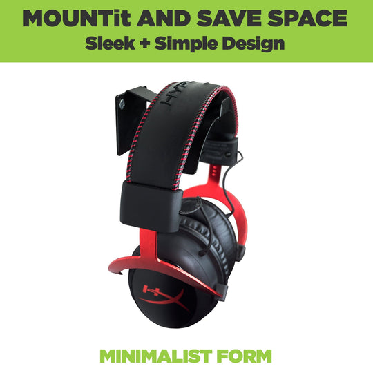 HIDEit Uni-H | Universal Headset Wall Mount