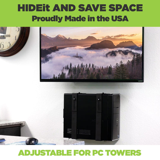 HIDEit Uni-LXW | Adjustable Large Extra-Wide PC Mount