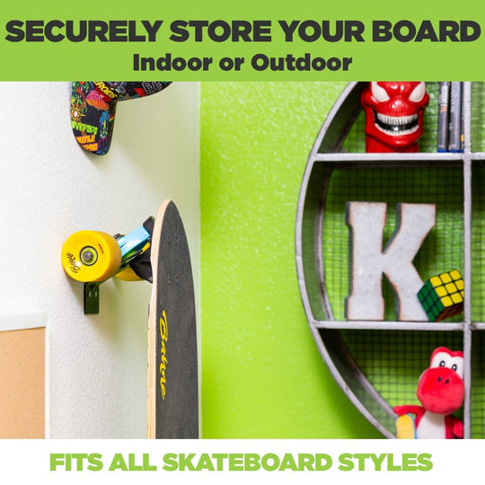 HIDEit VSkate | Vertical Skateboard Mount
