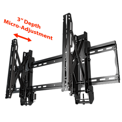 Crimson-AV VW4600G3 Video Wall Mount With Push In, Pop Out Technology
