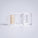 Cat5E RJ45 Connector for Solid/Stranded Cable - 3 Prong 50 Micron 100pk