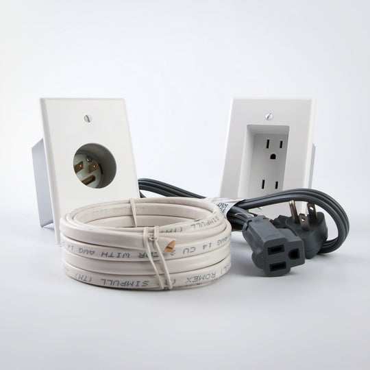 Rapid Link Complete Power Wall Plate Kit w/ Romex®