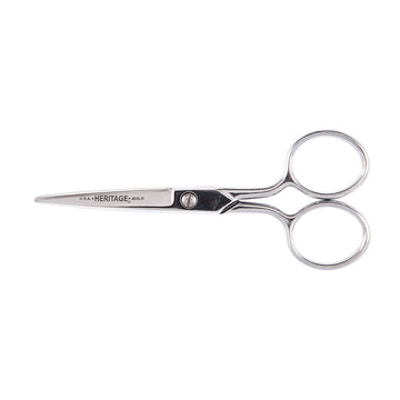Klein Tools G405LR Embroidery Scissor with Large Ring, 5-Inch