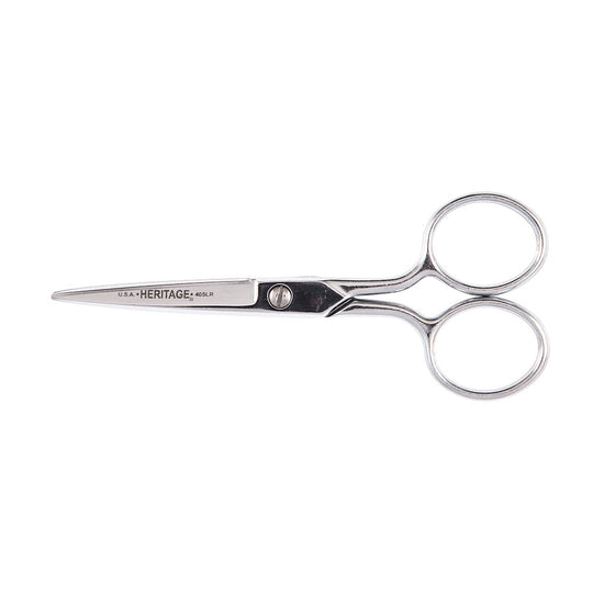 Klein Tools G405LR Embroidery Scissor with Large Ring, 5-Inch