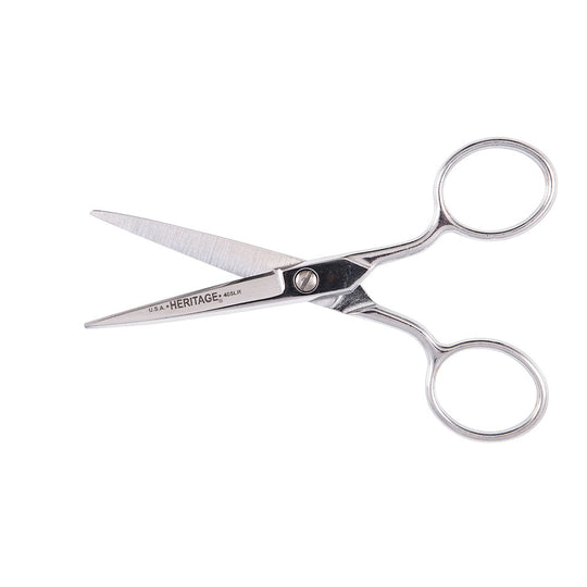 Klein Tools G405LR Embroidery Scissor with Large Ring, 5-Inch