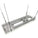 Crimson-AV CAS1W Suspended Ceiling Adapter with 4 Inch Extension Pipe
