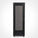 Kendall Howard LINIER Server Cabinet, Convex/Vented Doors, 36" Depth - 37U