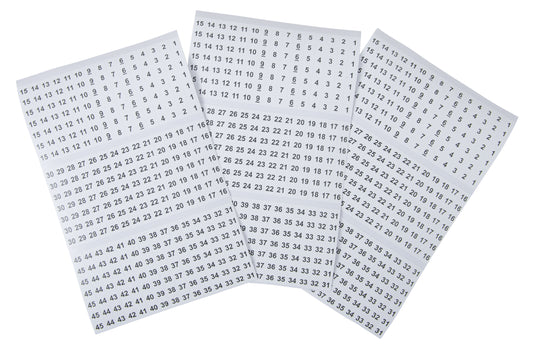 Gardner Bender Pocket Pack Wire Markers (numbers 1-45), 42-029