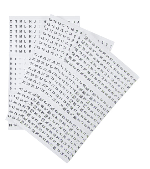 Gardner Bender Pocket Pack Wire Markers (A-Z, 1-90, symbols), 42-035