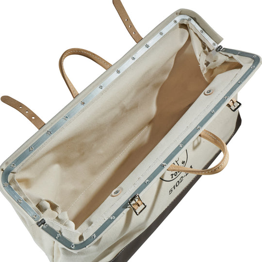 Klein Tools 5102-24 Heavy Duty Tool Bag, 24-Inch Canvas Tool Bag for Tool Storage