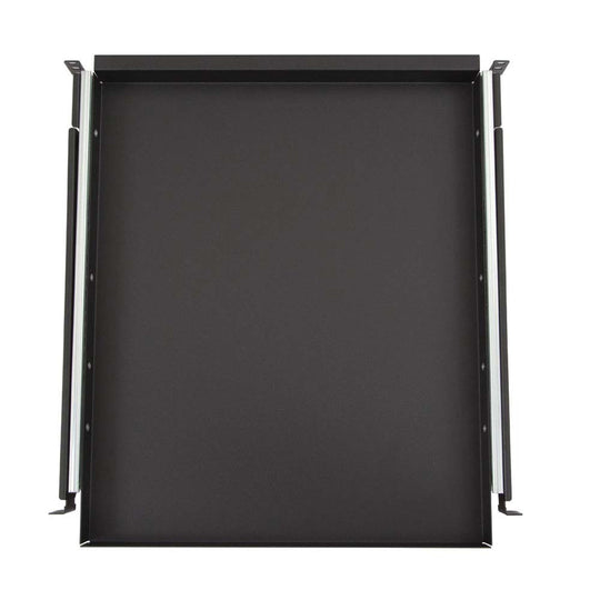 Kendall Howard 20x16.5 Inch (18 Inch Ext) 1U Non-Vented Sliding Rack Shelf