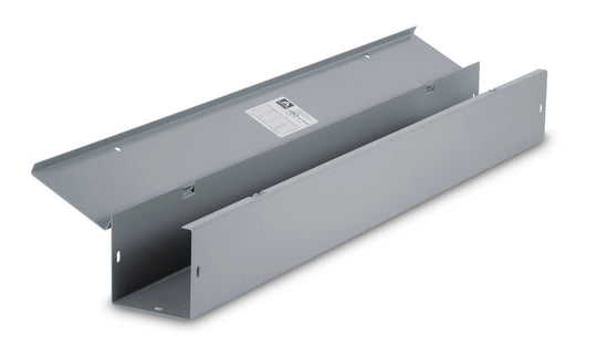 Austin AB-66120HW 6x6x120 Type 1 Hingecover Wireway - No ko's, Galvanized