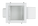 DataComm Expandable Media Box w/ Duplex Receptacle, 45-0051-WH