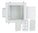 DataComm Expandable Media Box w/ Duplex Receptacle, 45-0051-WH