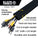 Klein Tools Cable and Wire Management Sleeves, 3-Foot