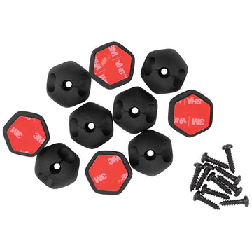 Klein Tools Self-Adhesive Cable Mounting Clips (10-Pack)