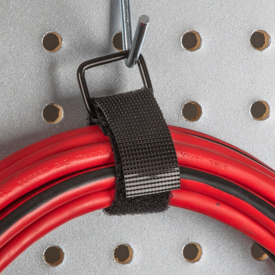 Klein Tools Hook and Loop Cinch Straps, 6-Inch, 8-Inch and 14-Inch Multi-Pack